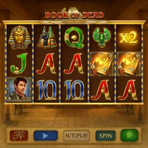 BassBet - Book of Dead Slot Game - Play'n GO