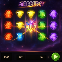 BassBet - Starburst Slot Game - NetEnt
