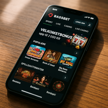 BassBet Casino - Mobilplattform for iOS og Android